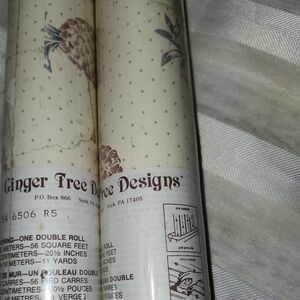 Ginger Tree Designs PINEAPPLE Wallpaper Roll , 2 Rolls